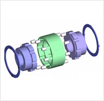 ZLZ型接中間軸彈性柱銷齒式聯(lián)軸器